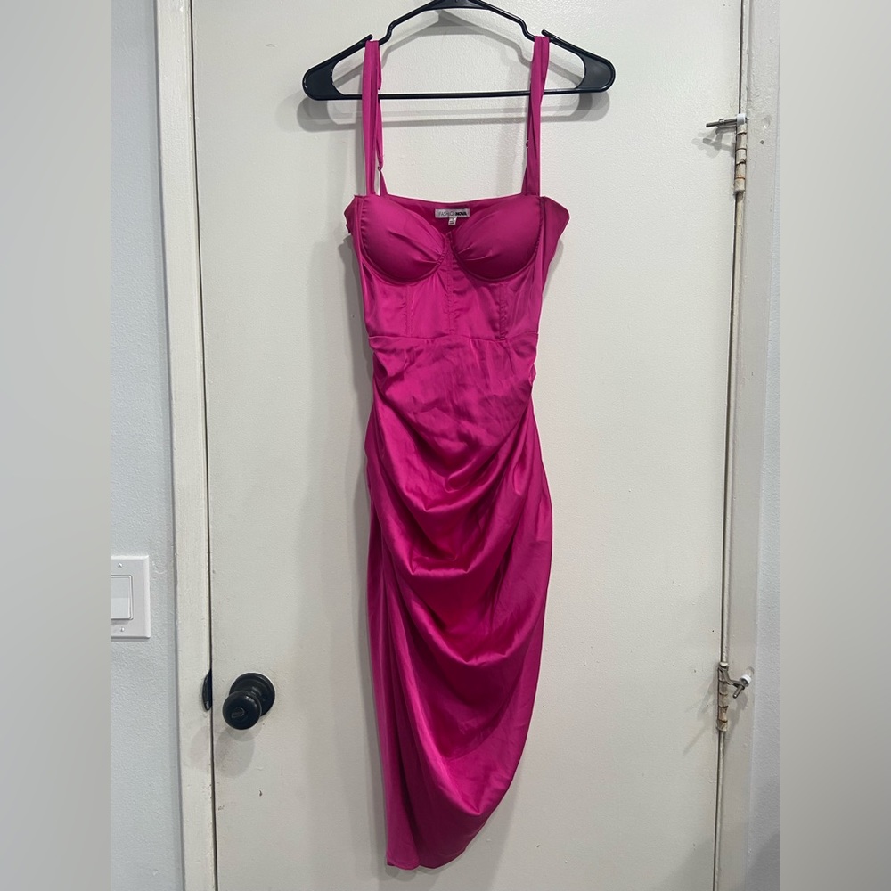 Magenta dress